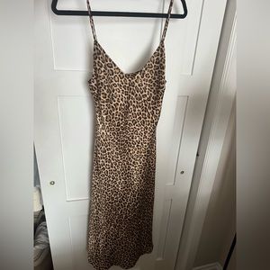 Leopard midi dress 12th Tribe